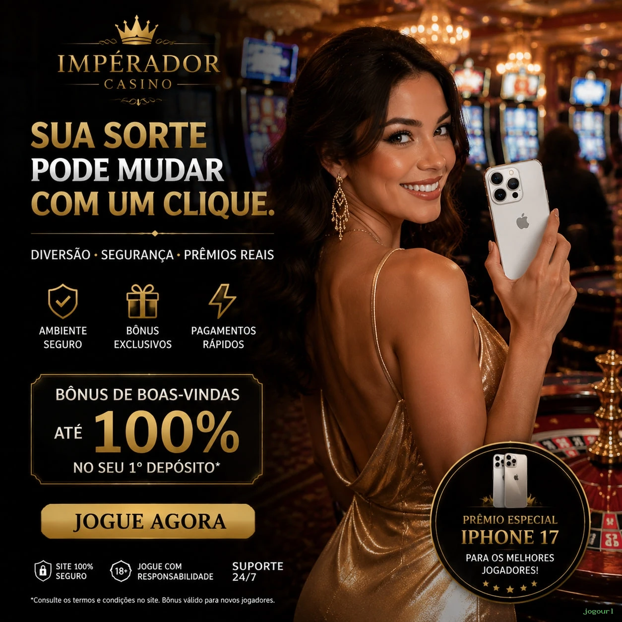 Interface do cassino ao vivo